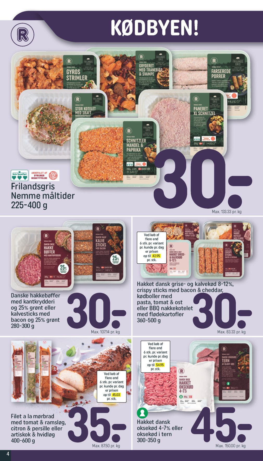 REMA 1000 tilbudsavis fra 15.02.2026 Side.4 