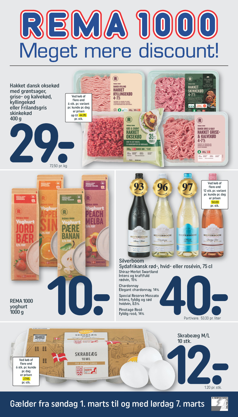 REMA 1000 tilbudsavis fra 01.03.2026 Side.1 