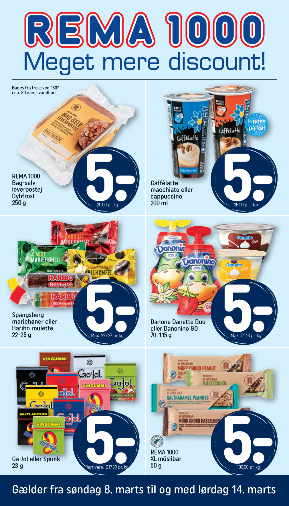 REMA 1000 tilbudsavis fra 08.03.2026 Side.1 