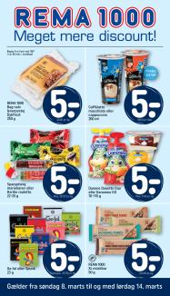 REMA 1000 tilbudsavis fra 08.03.2026 Side.1 
