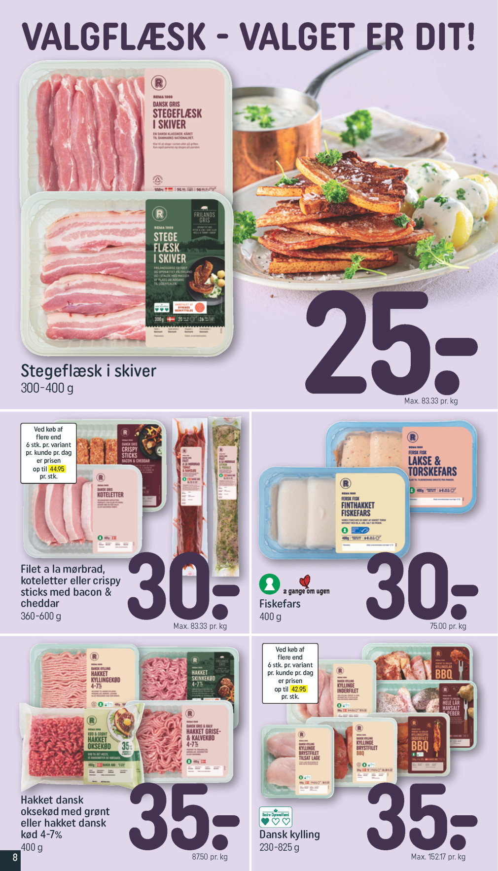 REMA 1000 tilbudsavis fra 22.03.2026 Side.8 