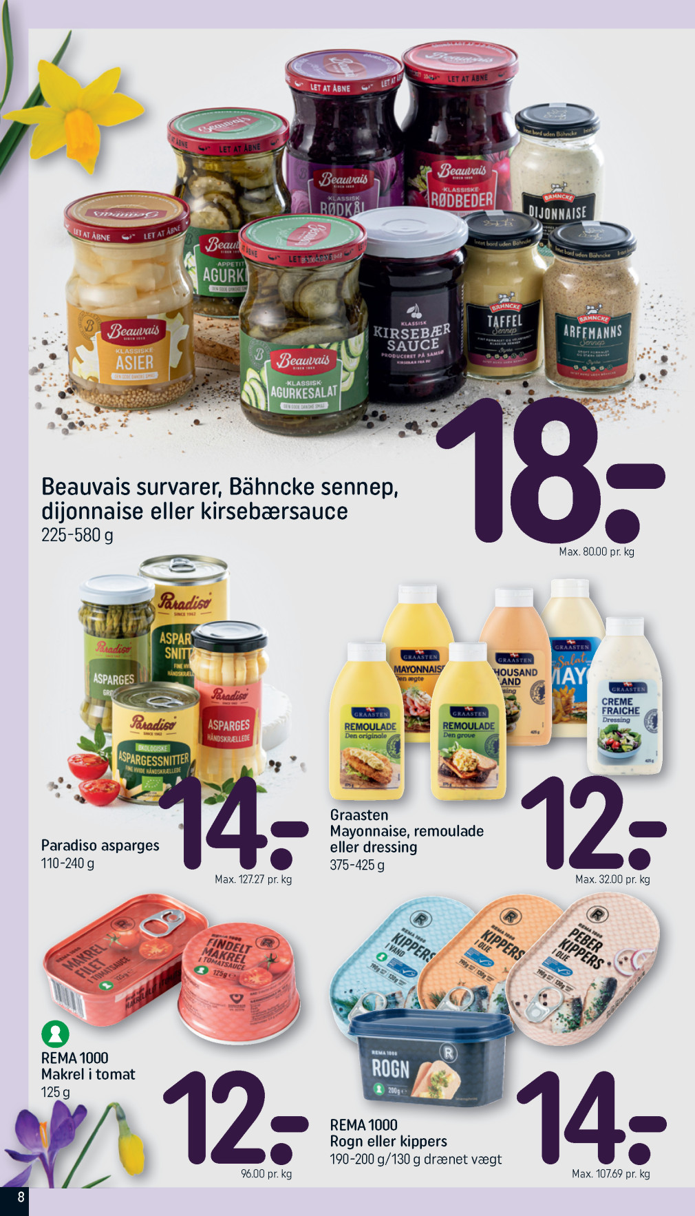 REMA 1000 tilbudsavis fra 29.03.2026 Side.8 