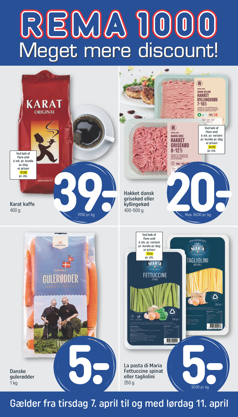 REMA 1000 tilbudsavis fra 07.04.2026 Side.1 