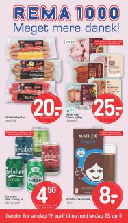 REMA 1000 tilbudsavis fra 19.04.2026 Side.1 