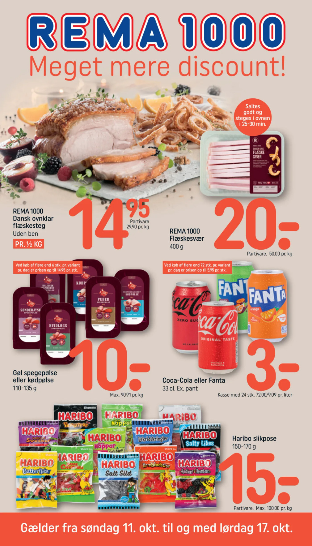 REMA 1000 tilbudsavis fra 11.10.2026 Side.1 