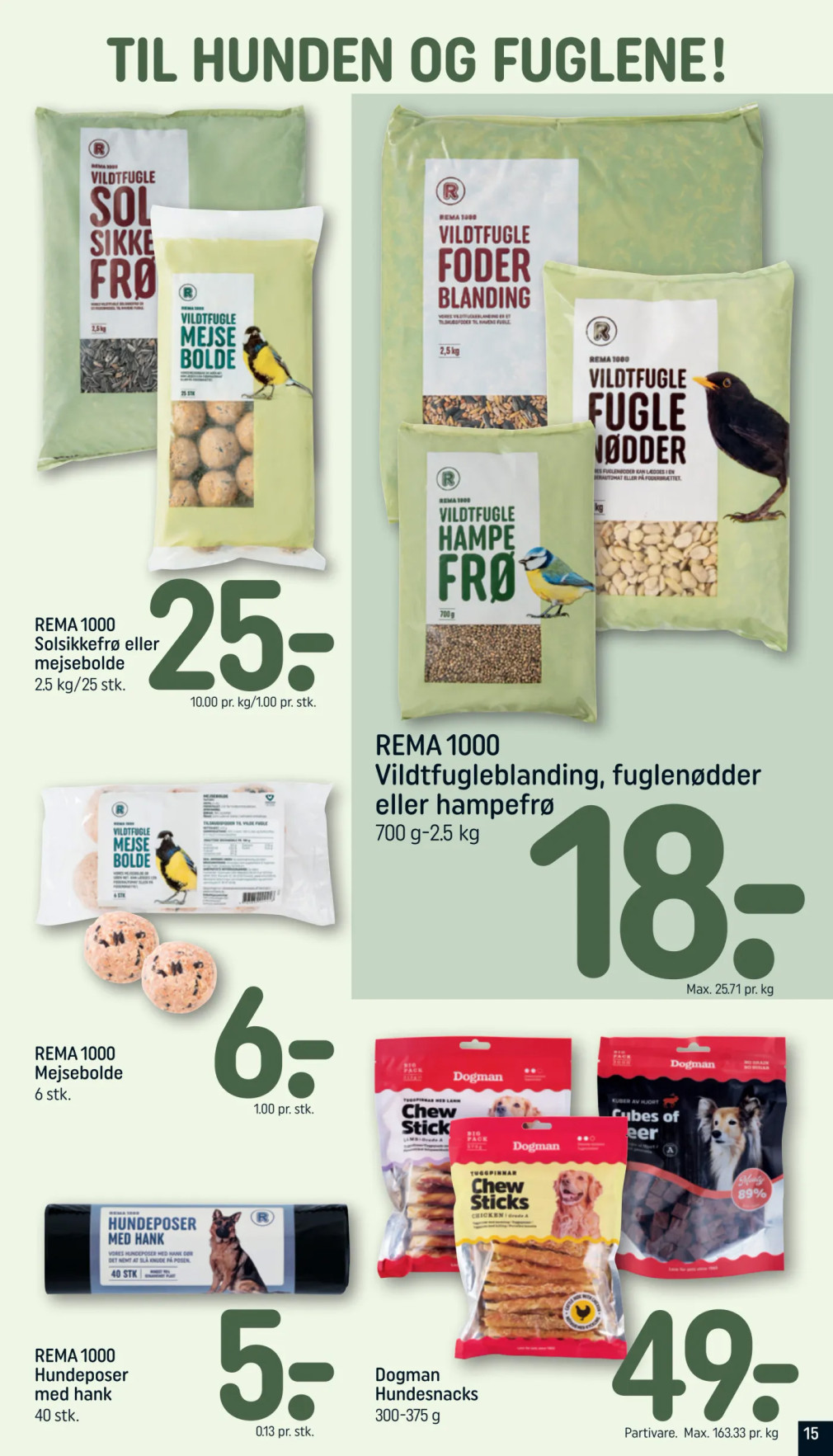 REMA 1000 tilbudsavis fra 25.10.2026 Side.15 